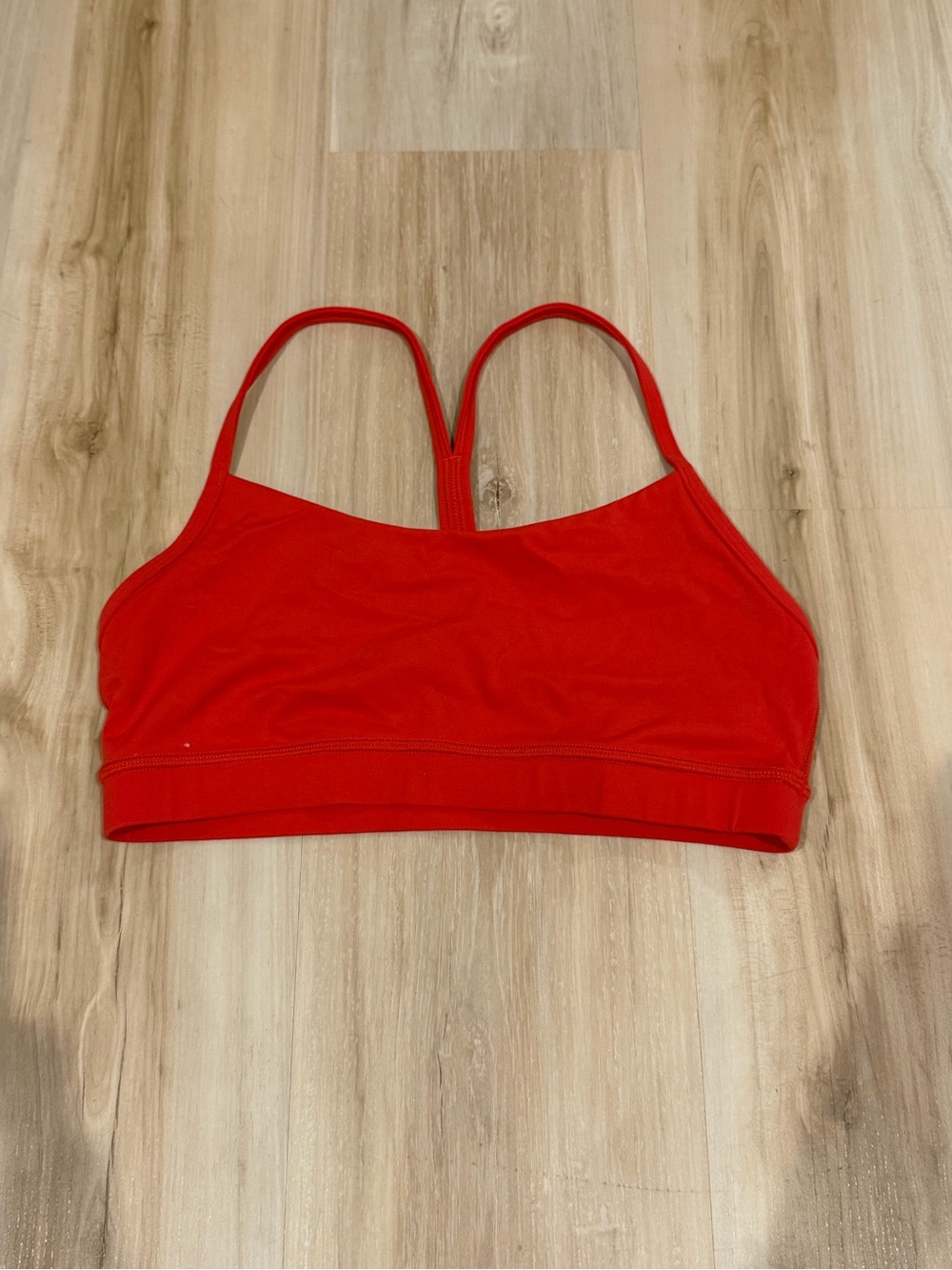 Red Strappy Sports Bralette - Women Intimates & Sleepwear